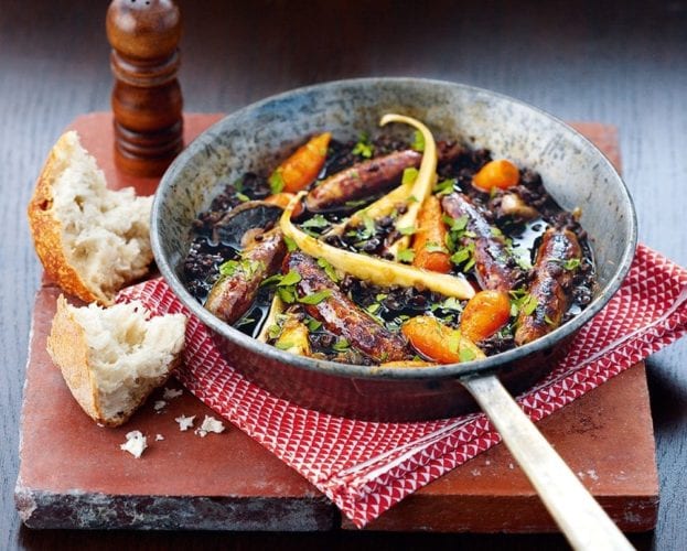 Sausage and turkey stew