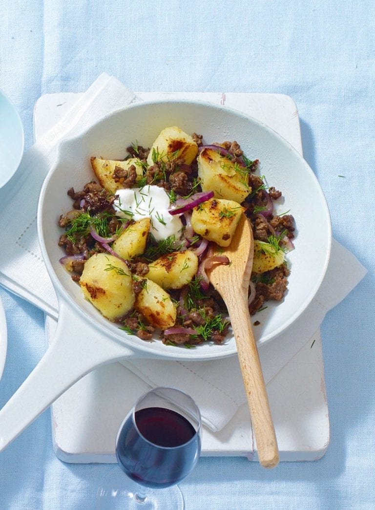 Scandinavian beef hash