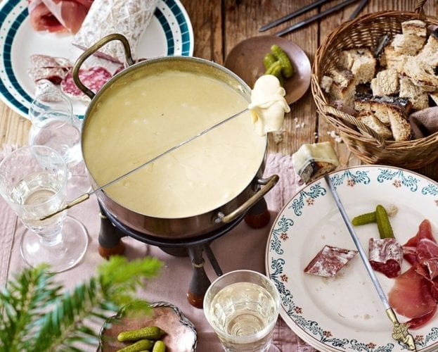 Cheese fondue