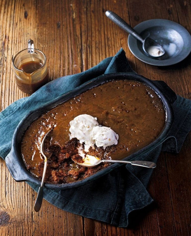 The best sticky toffee pudding