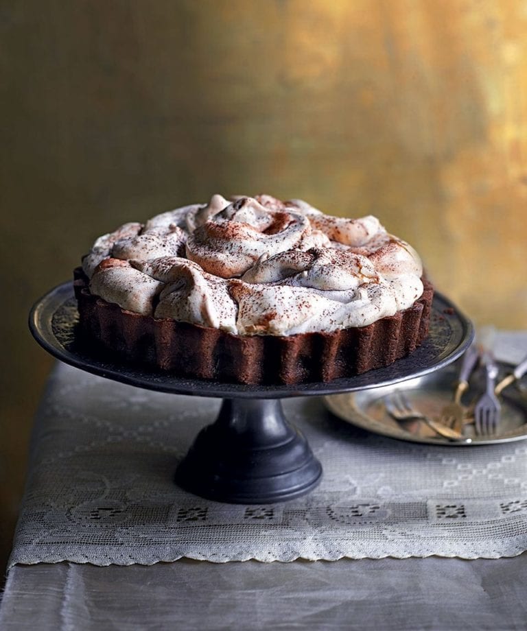 Chocolate meringue pie