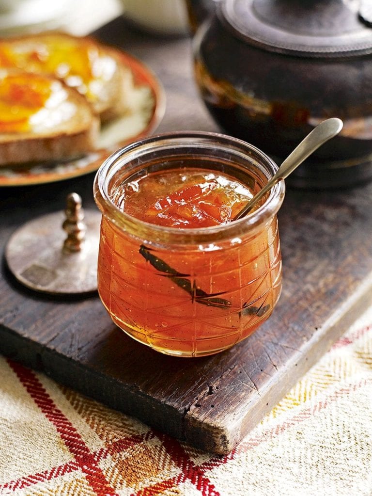 Seville orange and vanilla bean marmalade