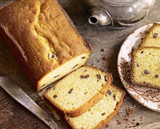 Chocolate orange tea loaf cake