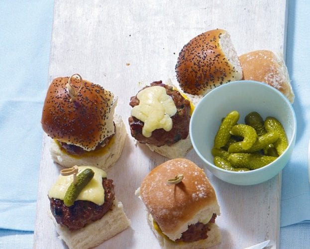 Cheddar sliders