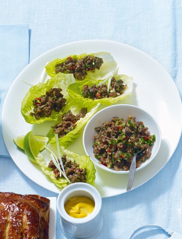 Spiced laab (larb)