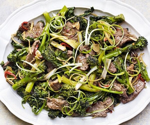 Thai steak stir-fry
