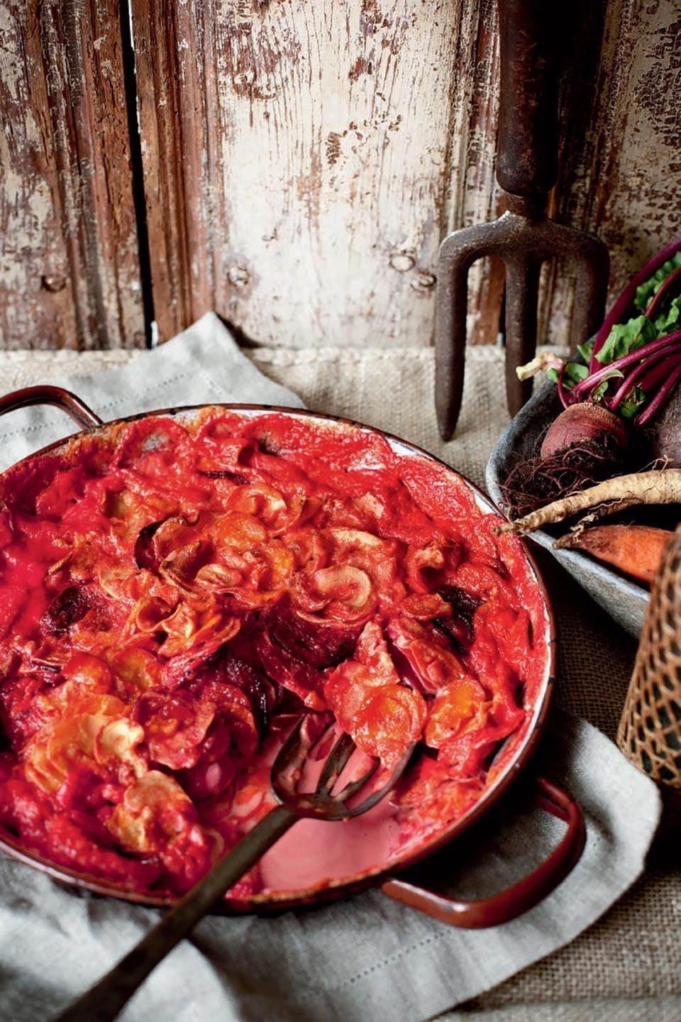 Garlic and ginger vegetable dauphinoise recipe delicious. magazine