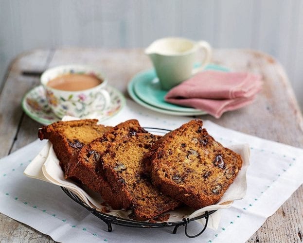 banana and chocolate bread