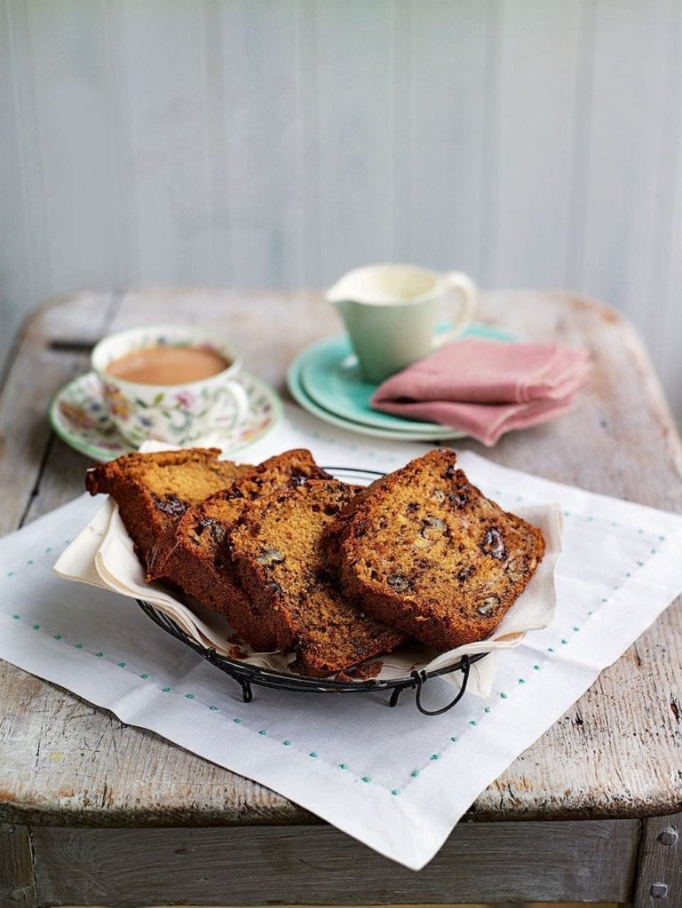 banana and chocolate bread