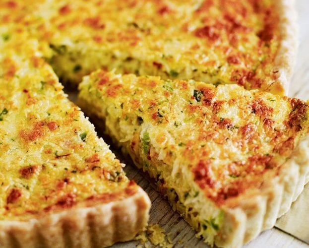Spring onion soup with green oil