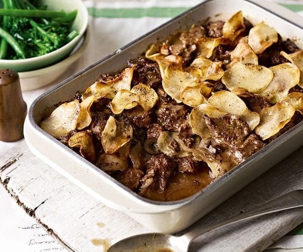 Simple lamb and swede hotpot
