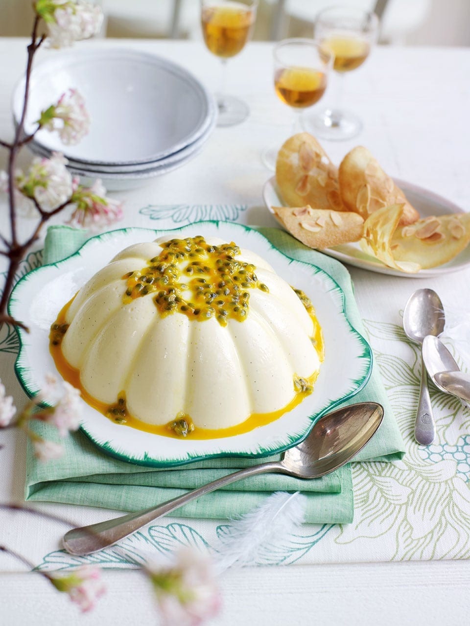 Passion fruit pannacotta recipe | delicious. magazine