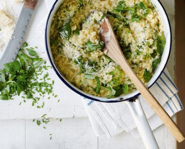 Spring vegetable soup