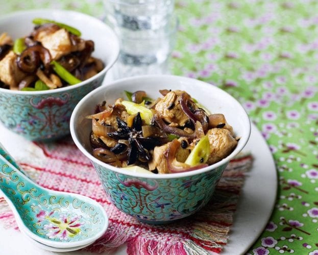 Chicken and cashew nuts