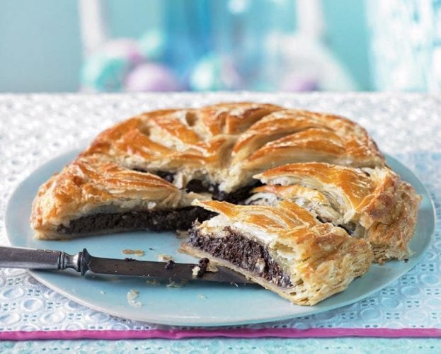 Goat’s cheese, squash and mushroom pithivier