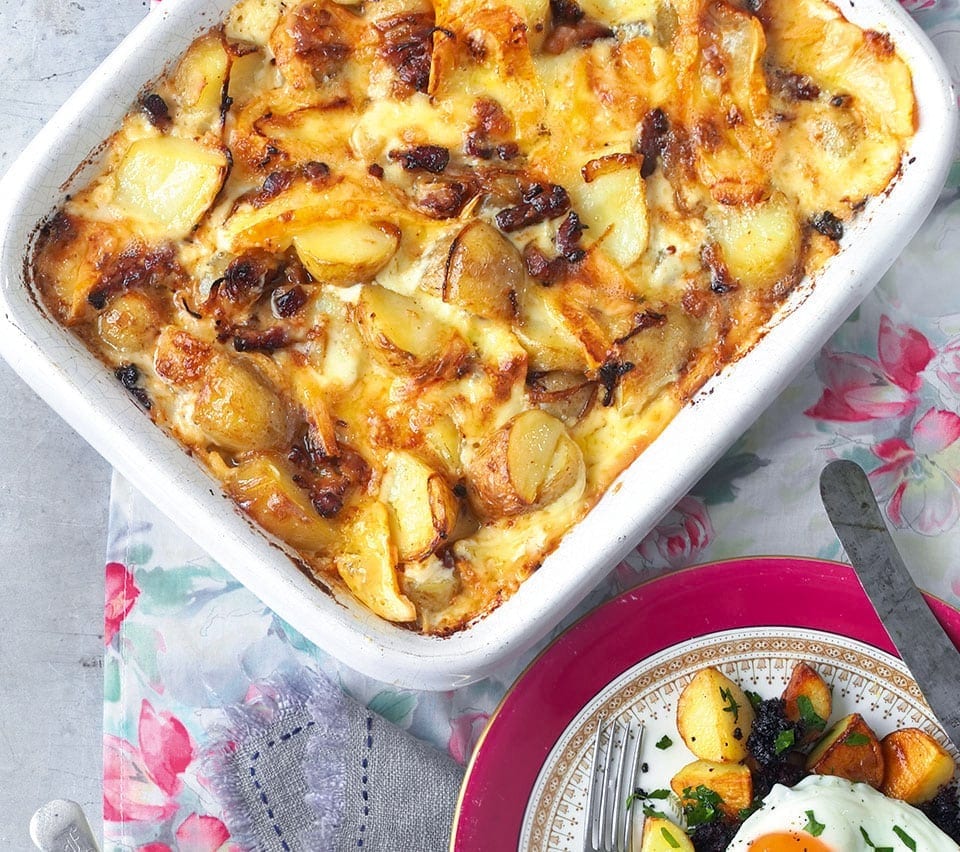 Jersey royal tartiflette recipe delicious. magazine