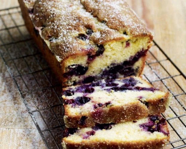 Blueberry lemon cake