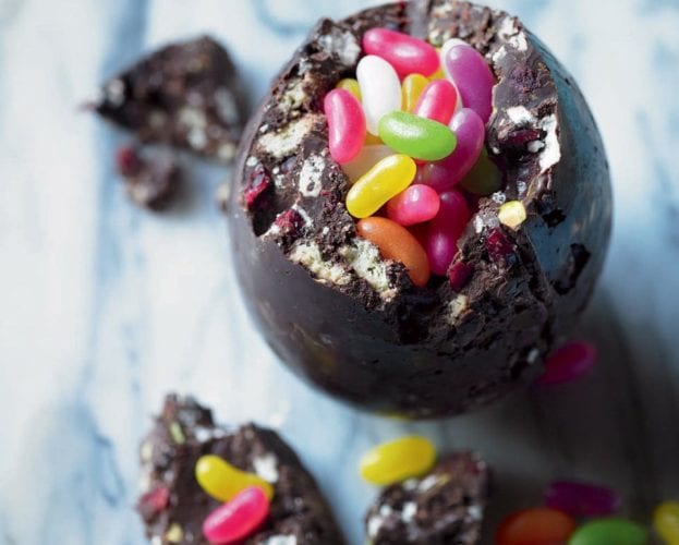 Rocky road Easter egg