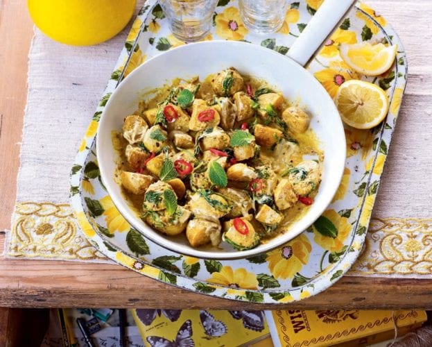 Dum aloo (potato curry)
