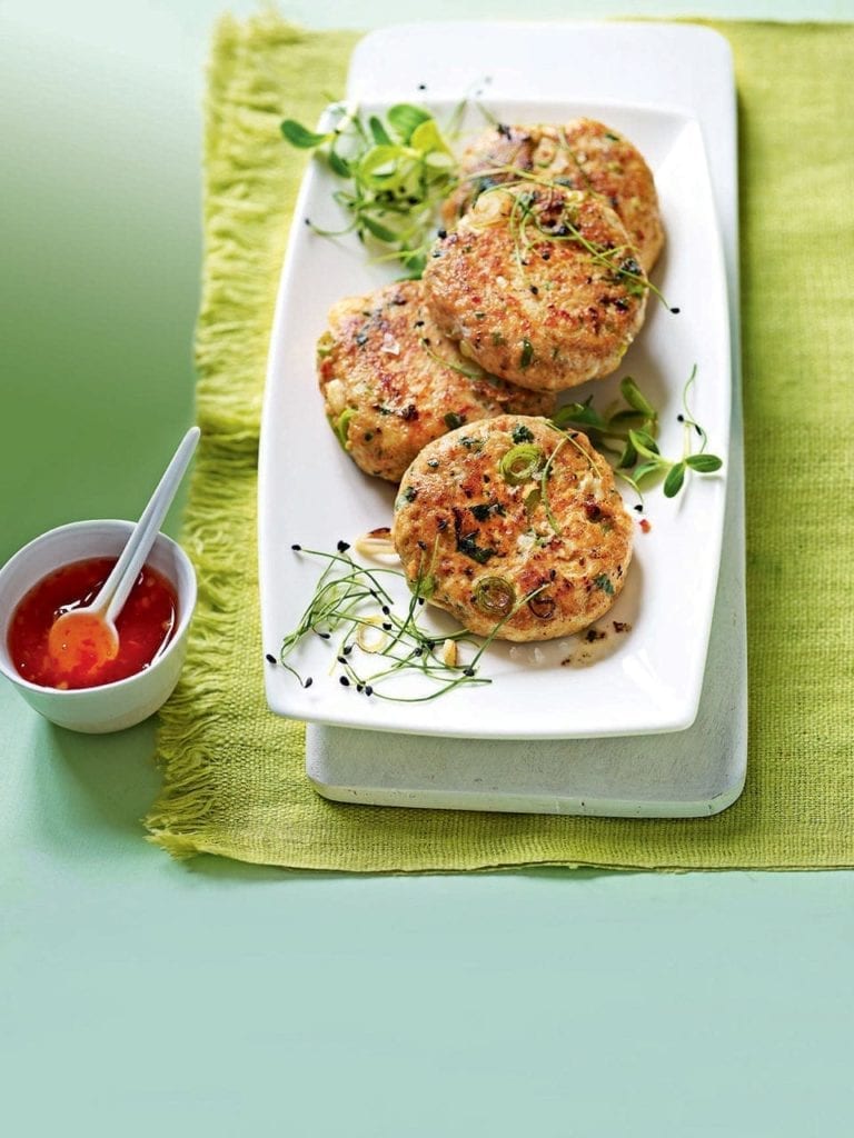 Red Thai fishcakes