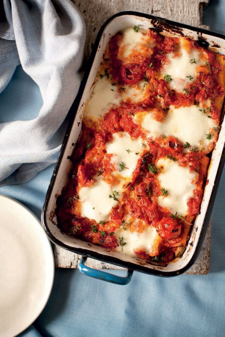 Spicy beef and courgette cannelloni recipe