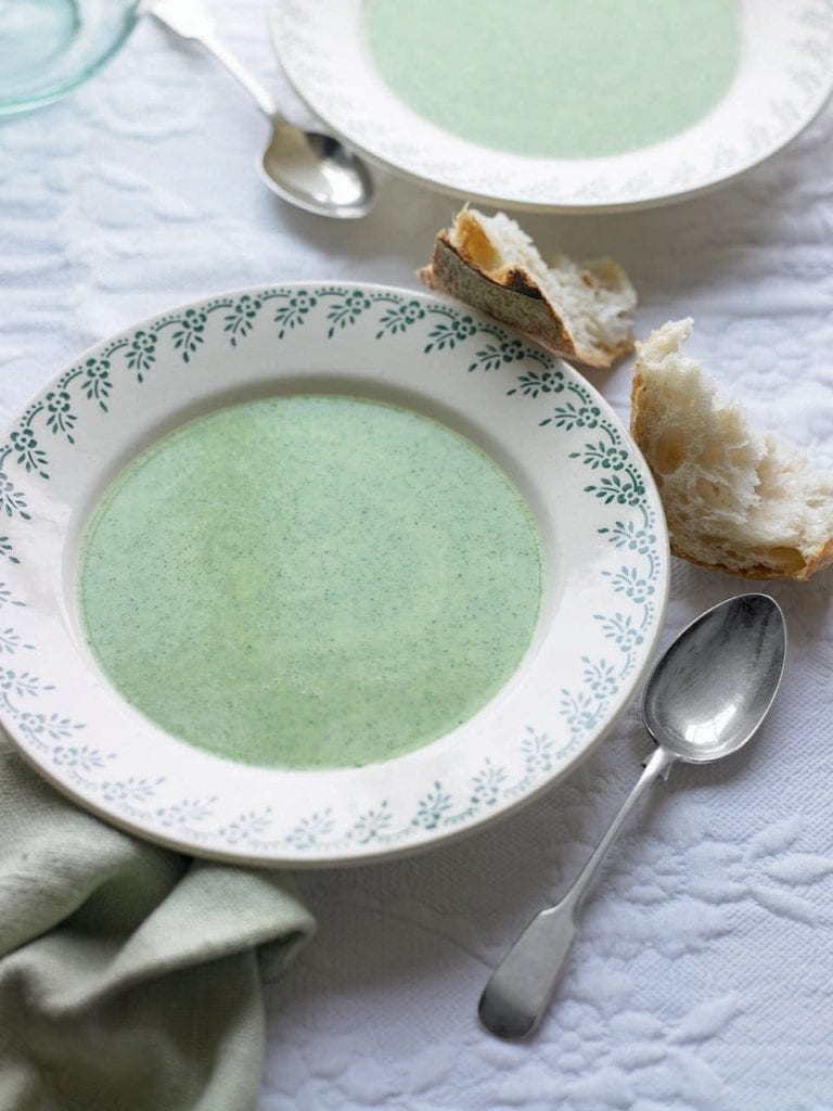 Wild garlic soup