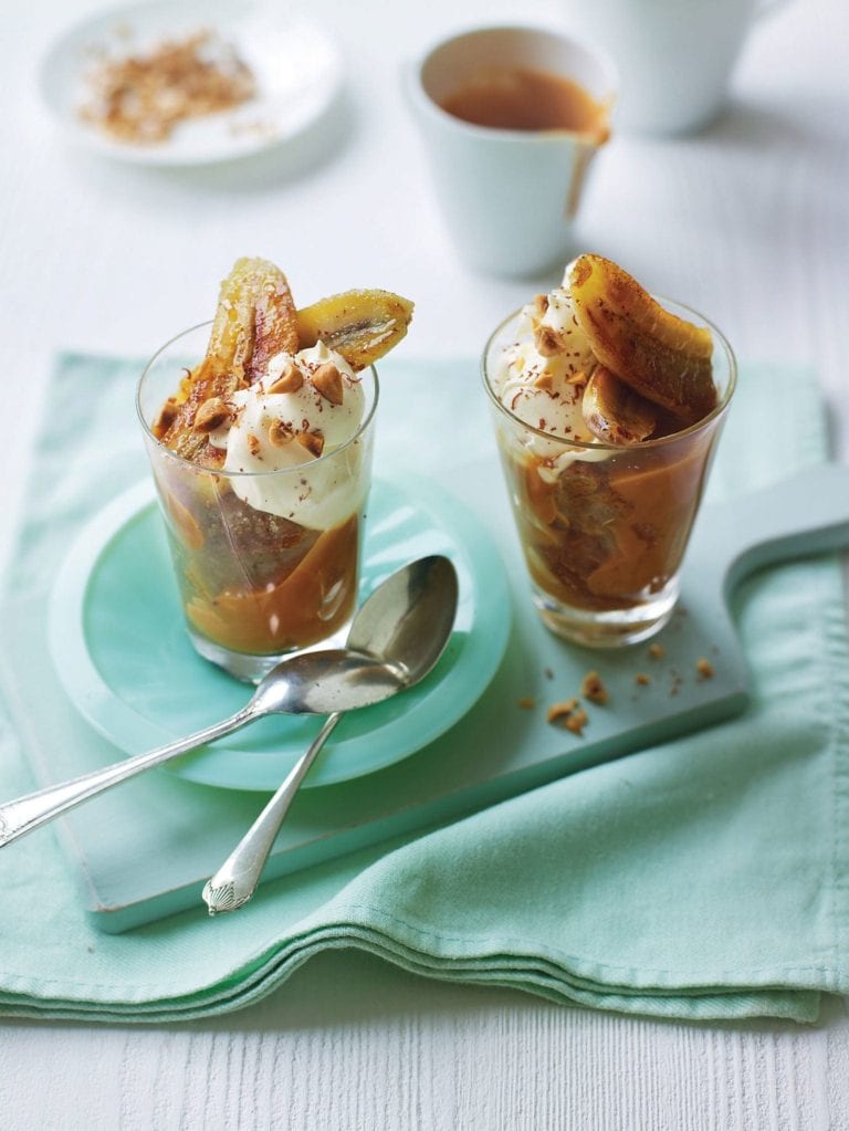 Banoffee trifles