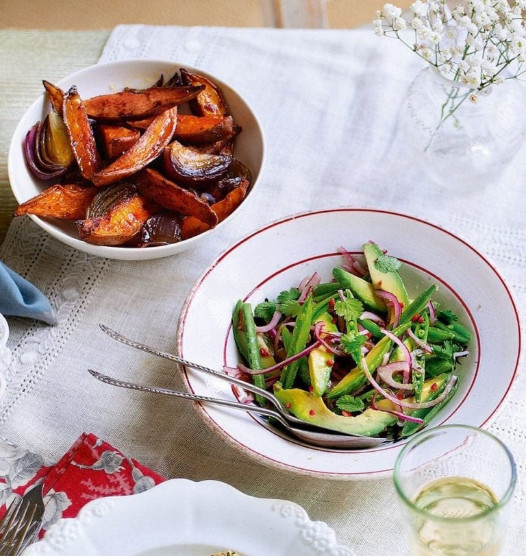 Paprika and chilli sweet potato chips