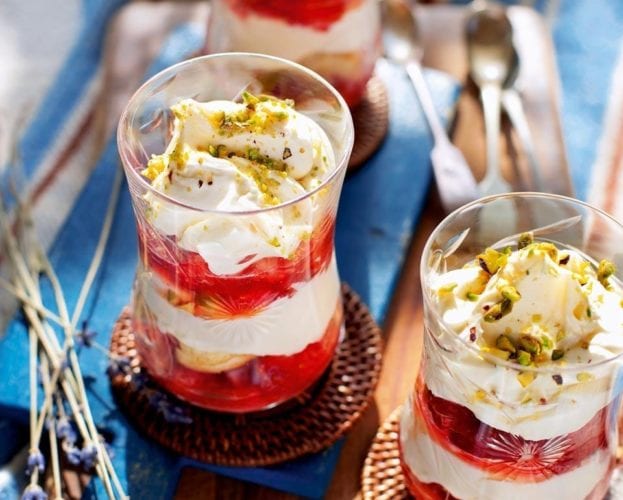 Toffee apple trifle