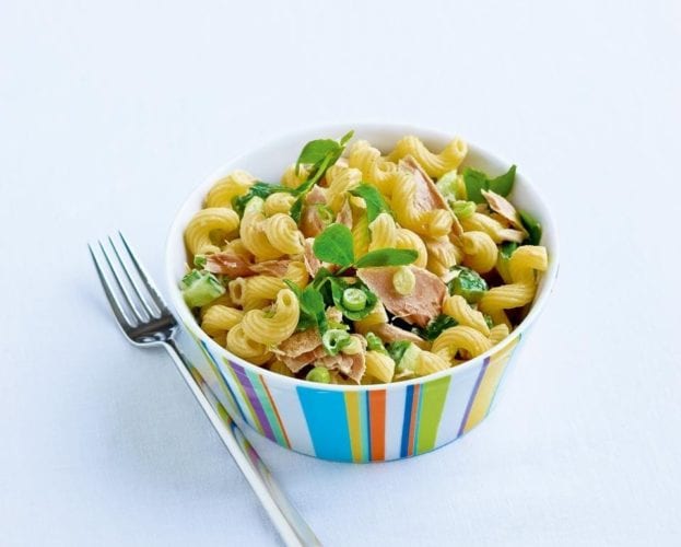 Zingy tuna and wasabi pasta salad
