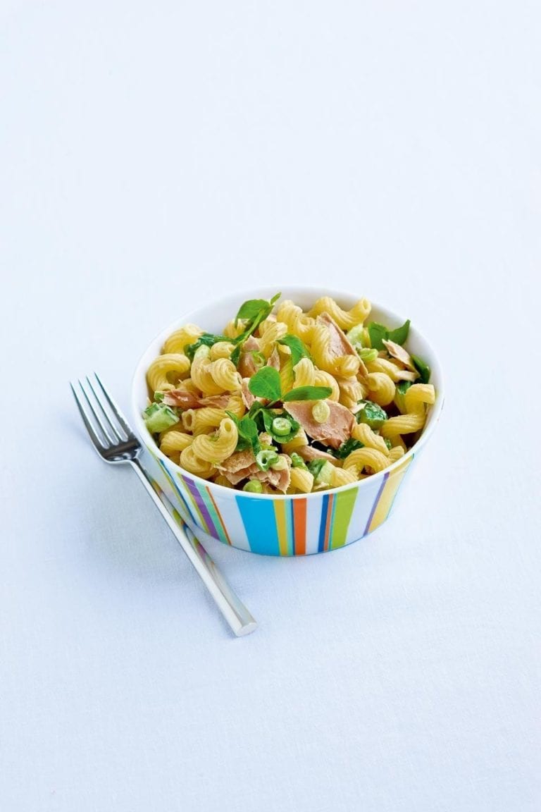 Zingy tuna and wasabi pasta salad