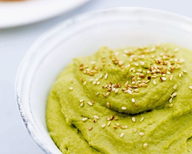 Broad bean houmous