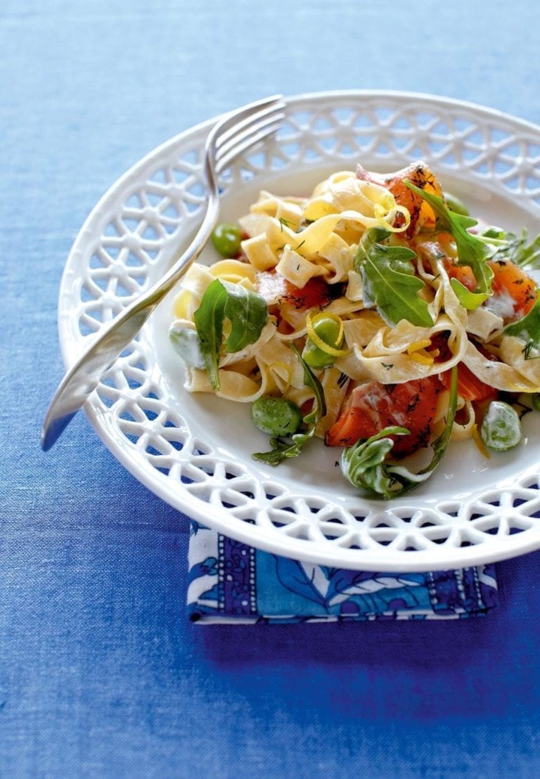 Gravadlax pasta