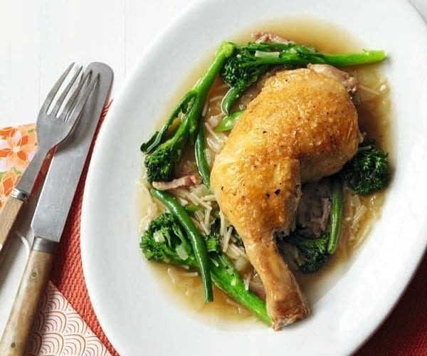 Summer chicken stew