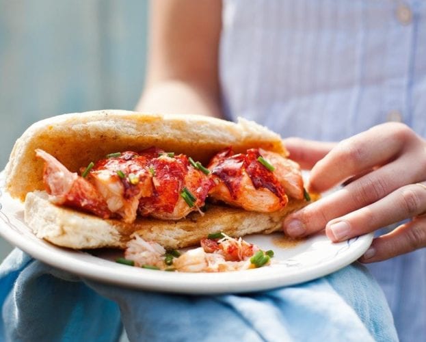 Connecticut hot lobster rolls