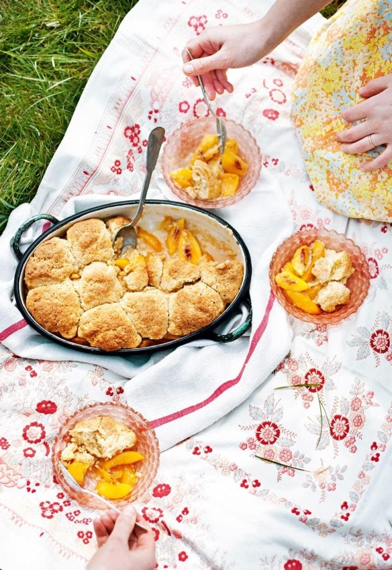 Georgia peach cobbler