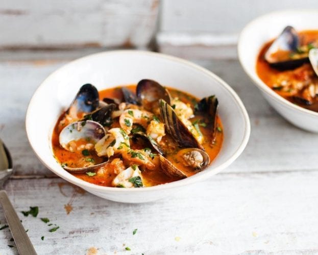 Calabrian-style seafood ragù spaghetti