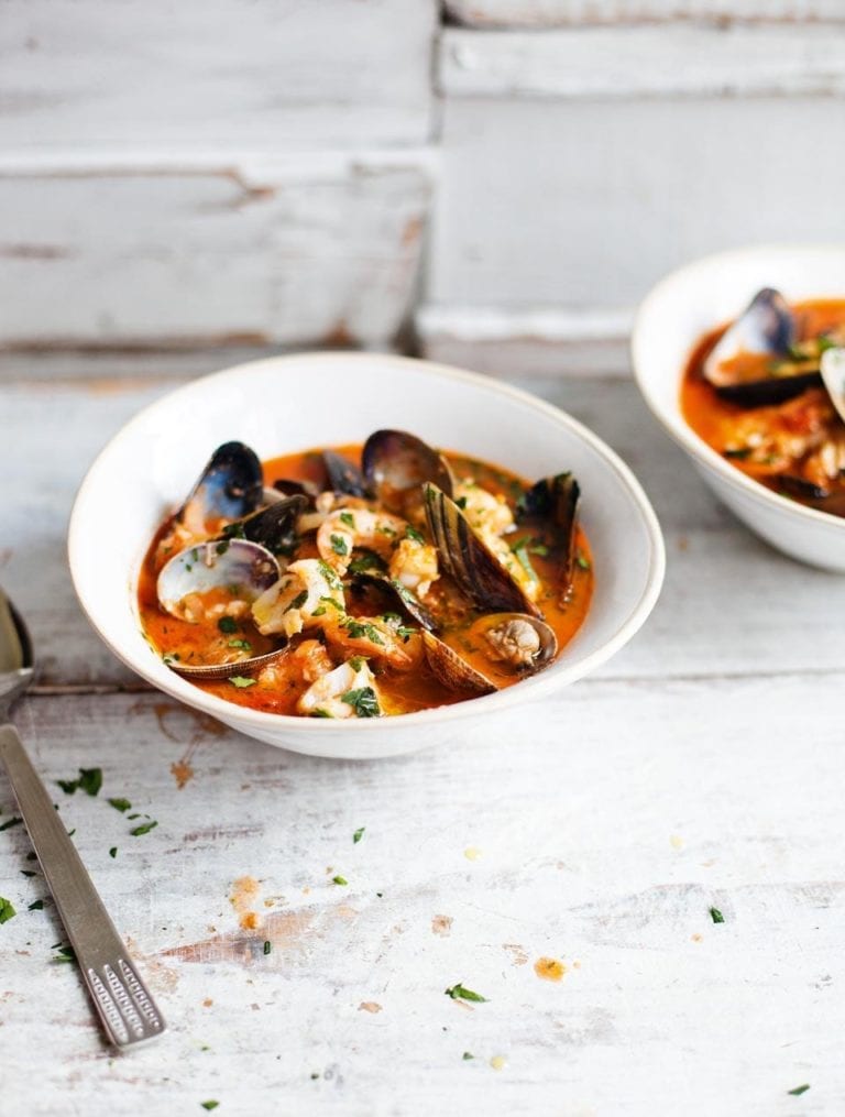 Cioppino fish stew