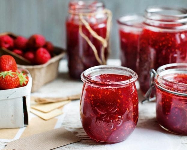 Summer berry jam