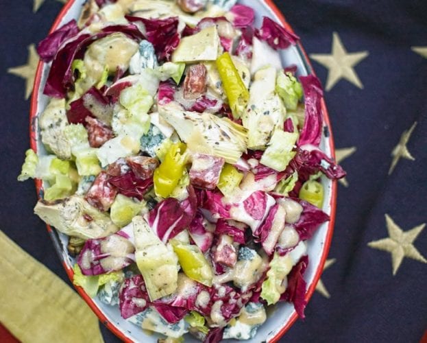 Tunisian-style chopped tuna salad