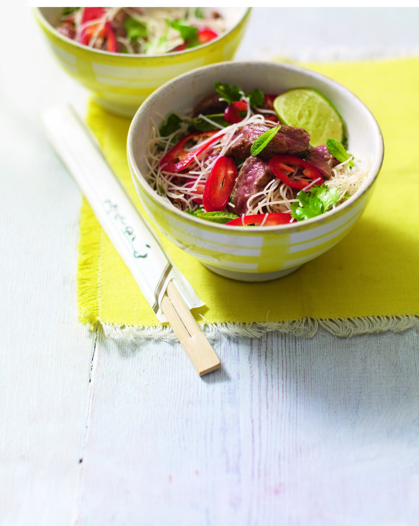 Thai beef noodle salad recipe | delicious. magazine