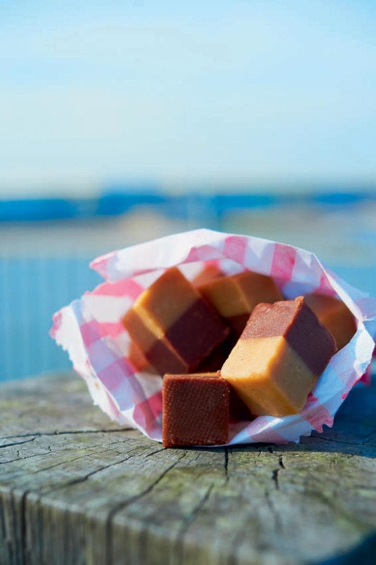 Chocolate-butterscotch fudge