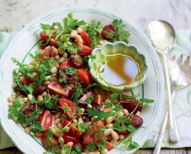 white bean salad