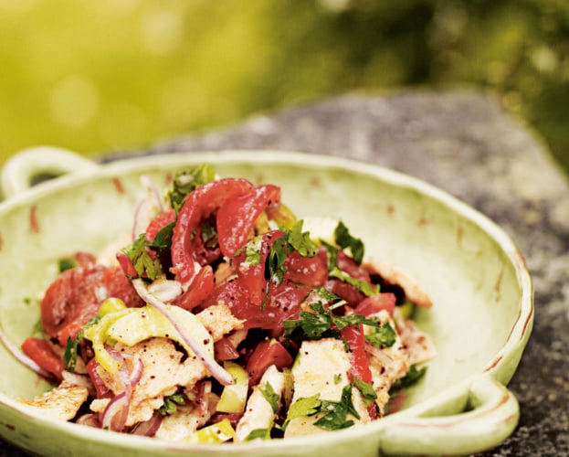 Moujadara (Lebanese rice and lentils)