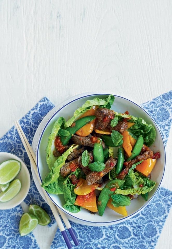 Easy Thai beef salad