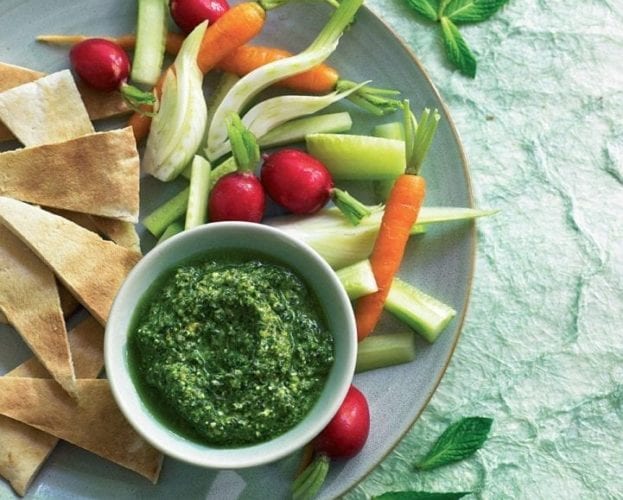Feta pesto