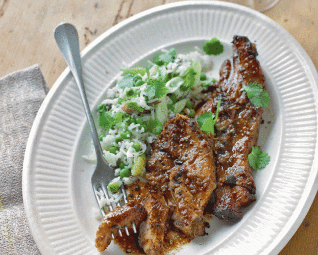 Crispy pork belly