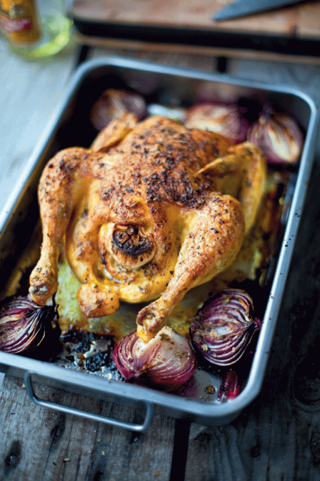 Roast chicken