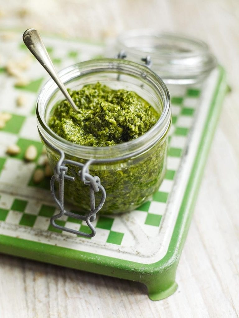 Wild garlic pesto