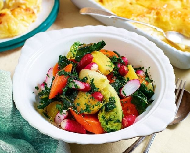 Spring vegetable soup